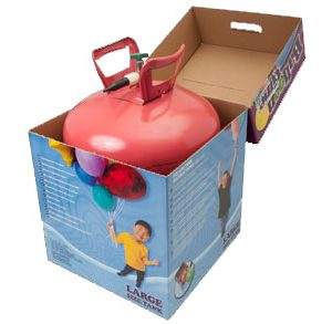 Helium gasflaske