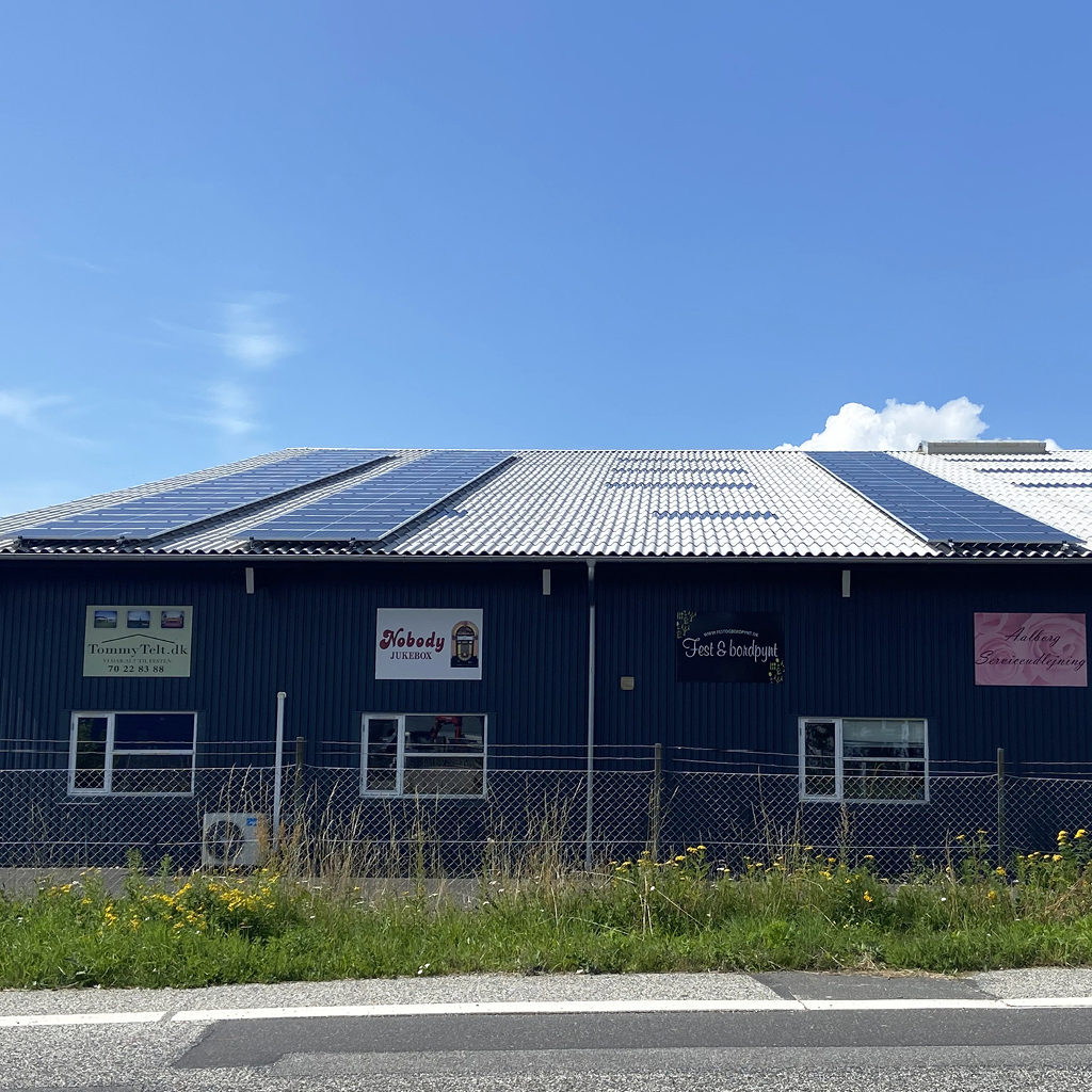 Grøn energi med solceller