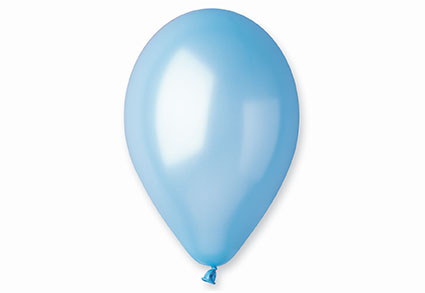 ballon lyseblå