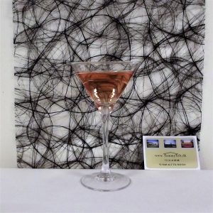 Cocktailglas velegnet til velkomstdrinks