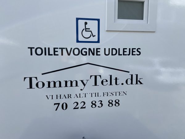 Handicap toiletvogn